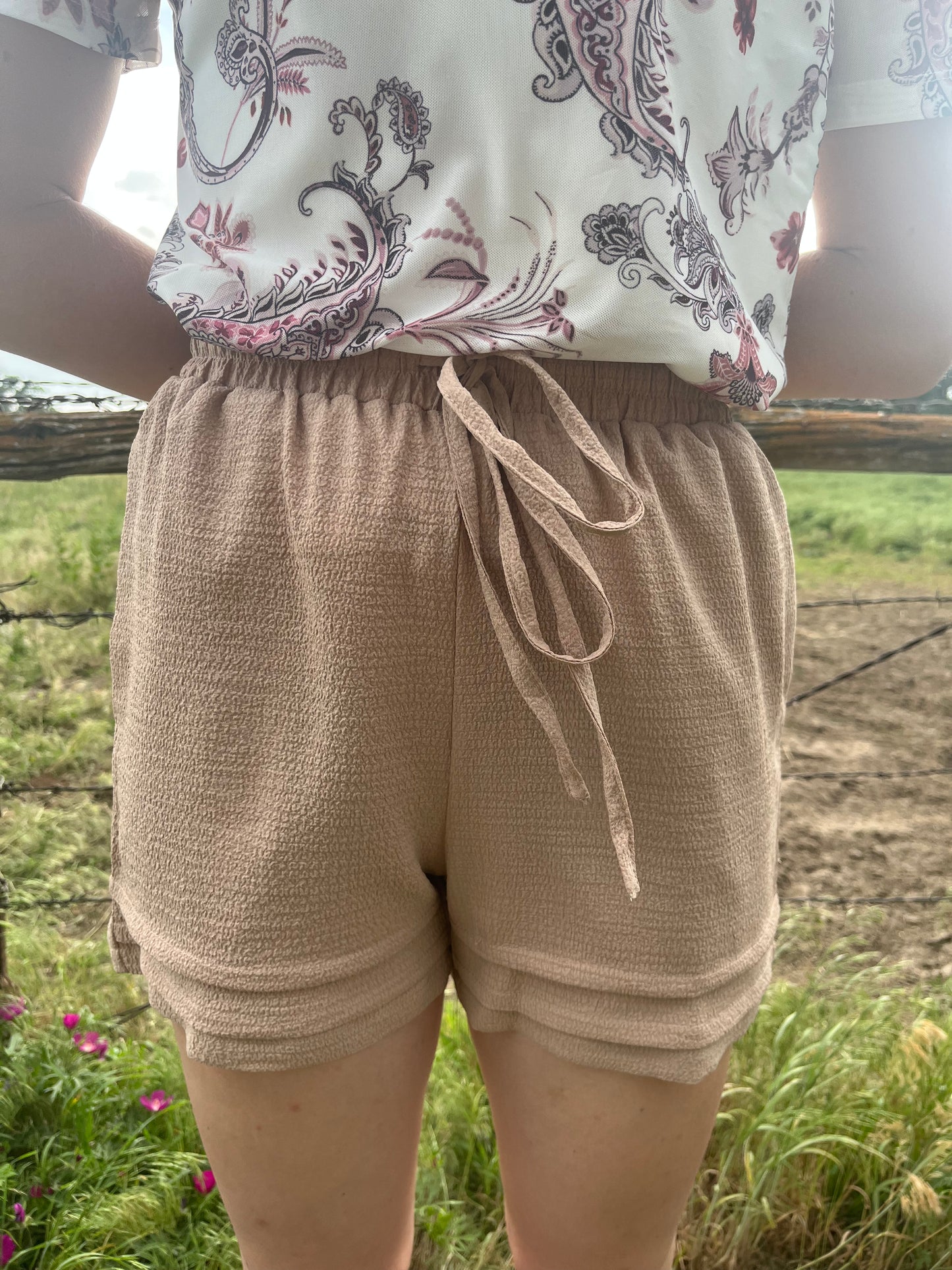 High Waist Casual Shorts