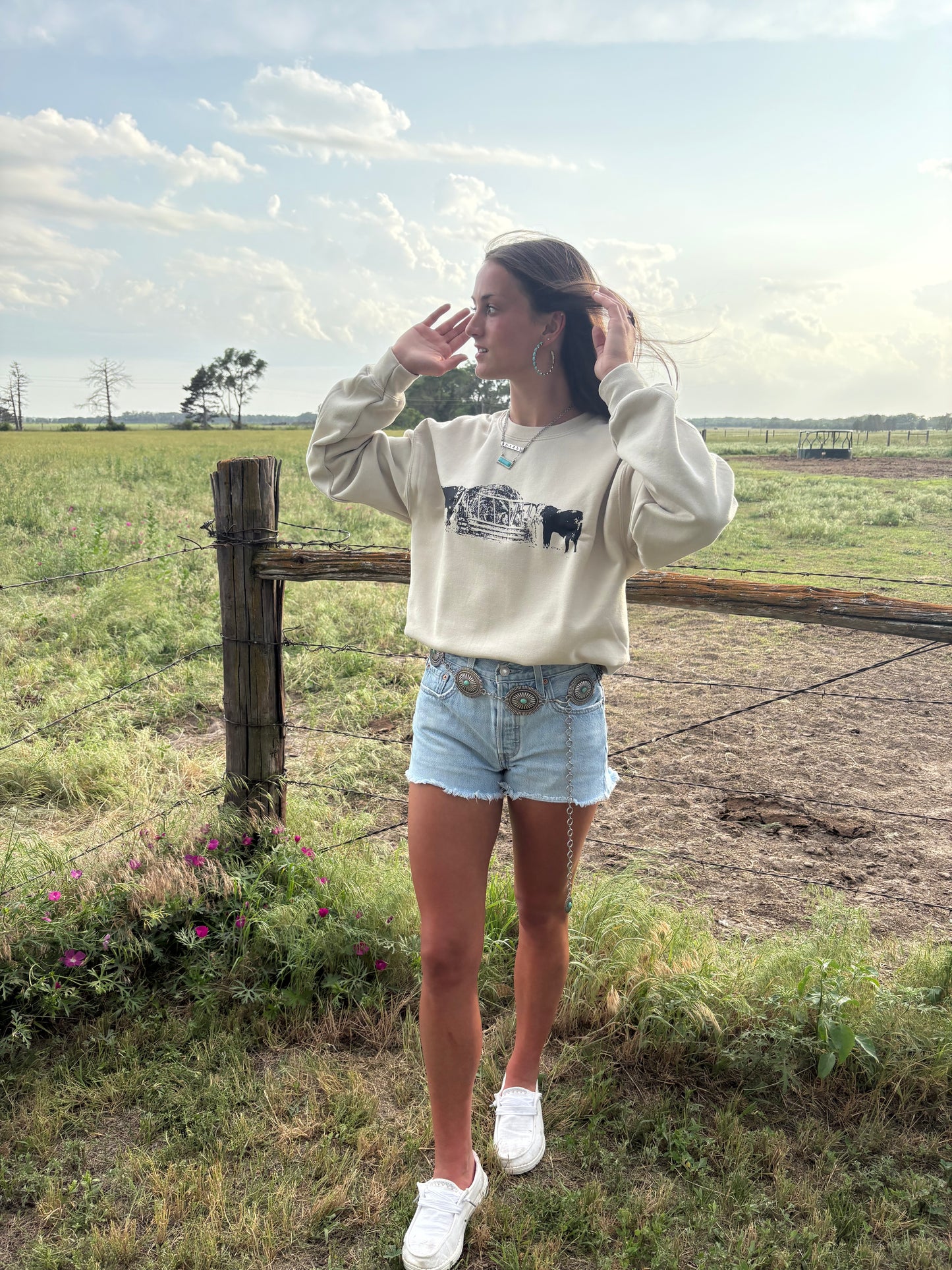 Cattle Grazing Sweatshirt