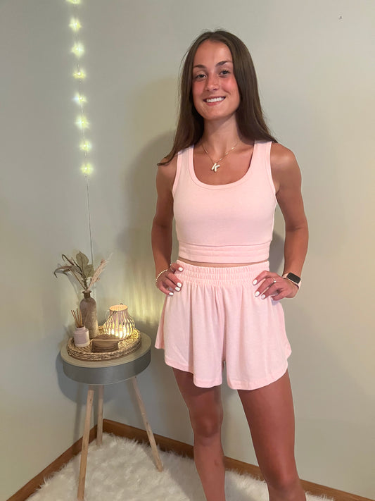 Lounge Shorts Set Piece