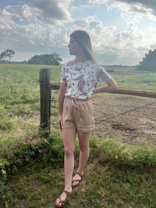 High Waist Casual Shorts