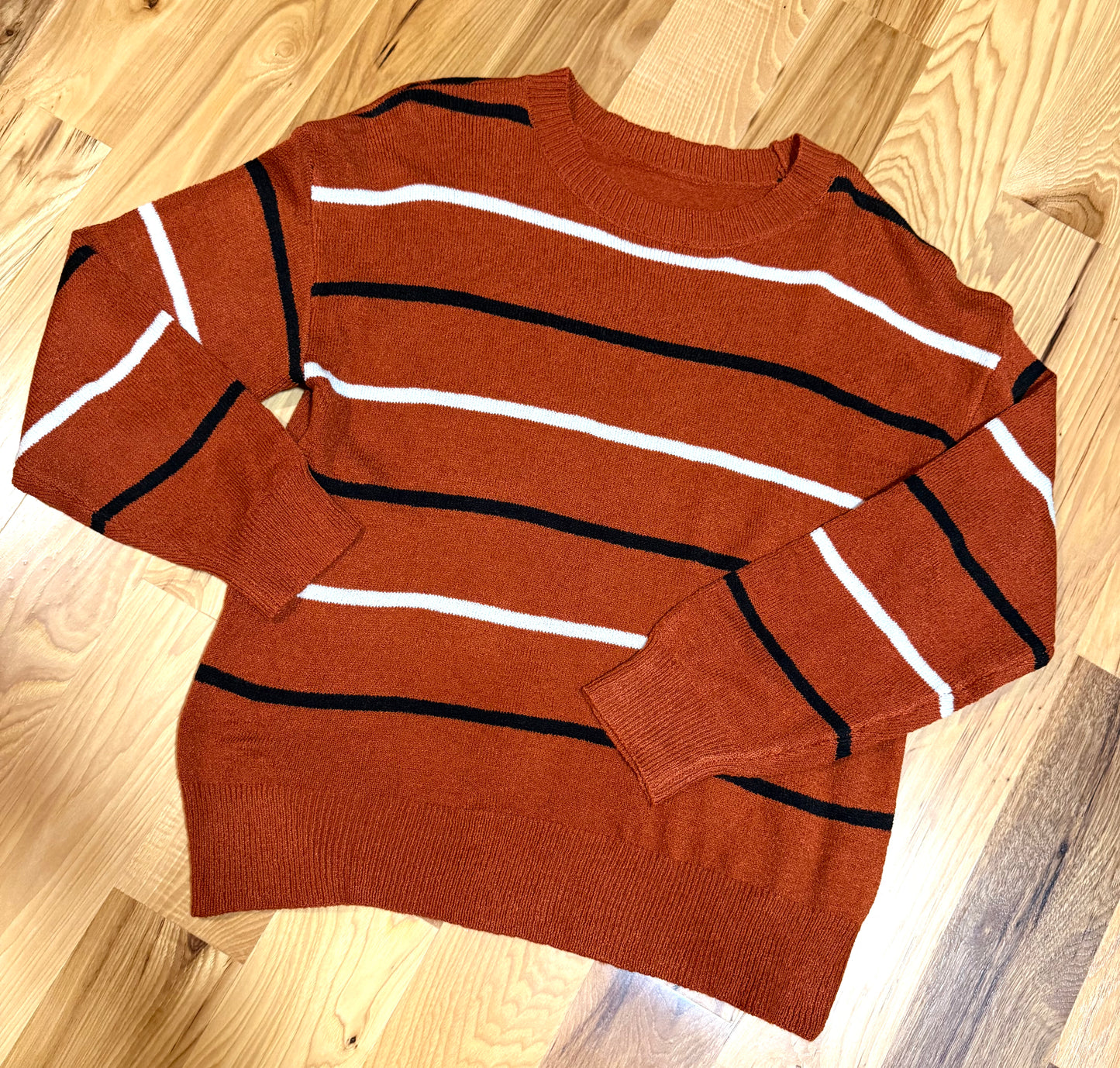 Orange Sweater