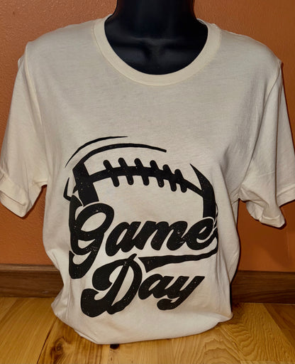 Beige Game Day Tee