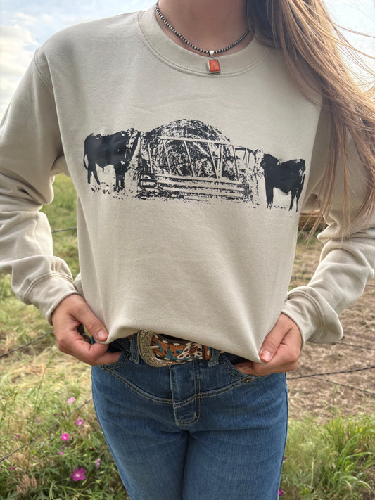 Cattle Grazing Sweatshirt