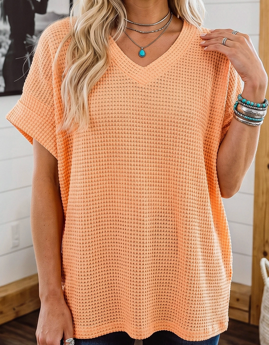 Oversized Orange Tee